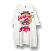 90’s “Indians” Print Tee SINGLE STITCH | Vintage.City ヴィンテージ 古着