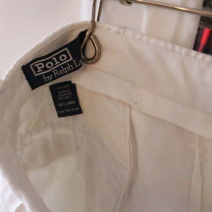 Polo by Ralph Lauren linen pants 081503 | Vintage.City 古着屋、古着コーデ情報を発信