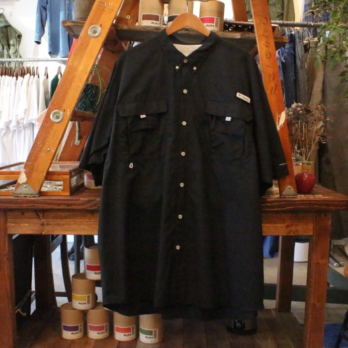 Columbia PFG SHIRT BLACK　コロンビア　シャツ　半袖シャツ　半袖　オーバーサイズ　2XL　3XL　アウトドア　釣り　キャンプ　フェス　031512 | Vintage.City Vintage Shops, Vintage Fashion Trends