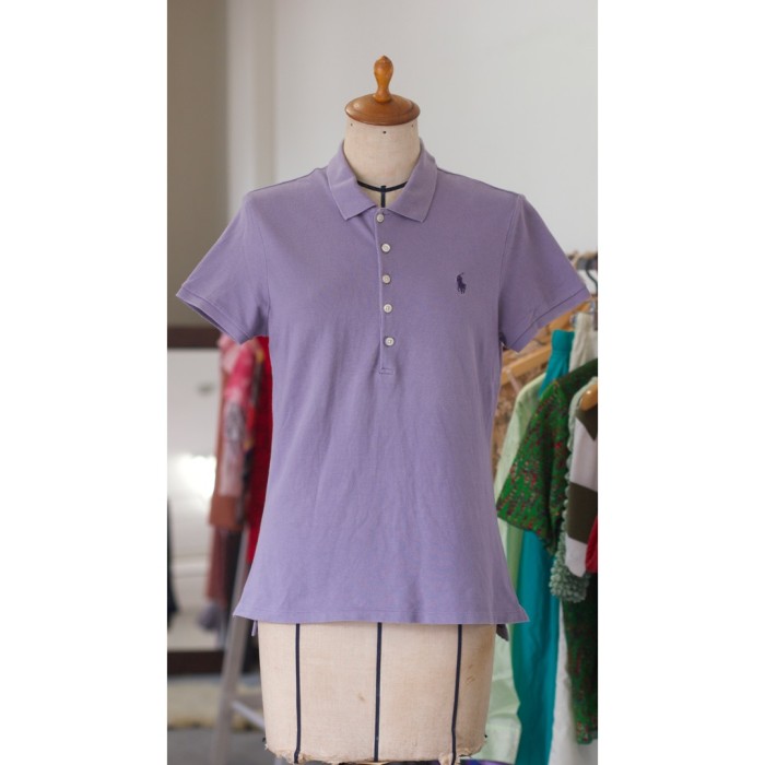 630 Ralph Lauren / polo shirt ラルフローレン ポロシャツ 紫