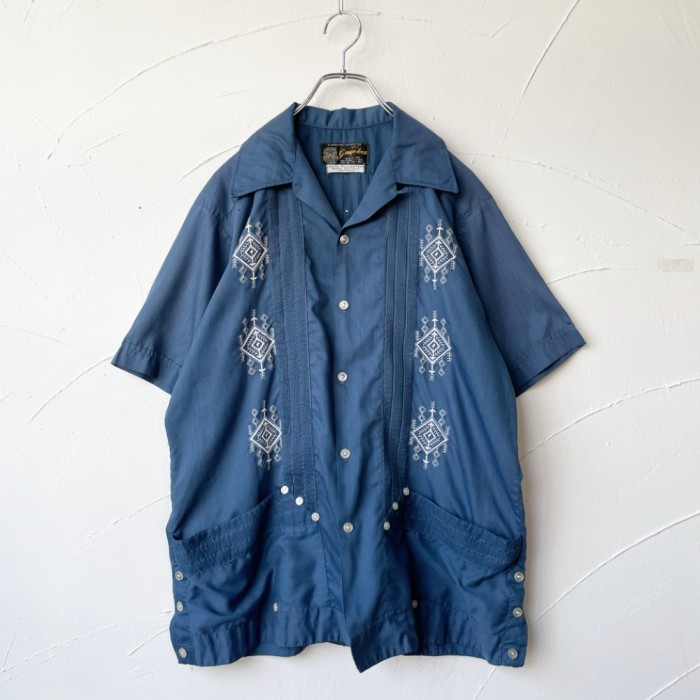 Embroidery design shirt 刺繍 シャツ | Vintage.City 빈티지숍, 빈티지 코디 정보