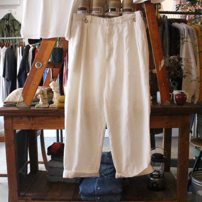 Polo by Ralph Lauren linen pants 081503 | Vintage.City 빈티지숍, 빈티지 코디 정보