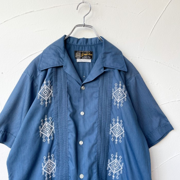 Embroidery design shirt 刺繍 シャツ | Vintage.City 古着屋、古着コーデ情報を発信