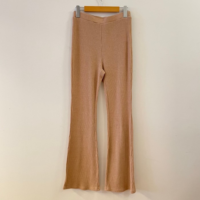 Flared rib pants | Vintage.City 古着屋、古着コーデ情報を発信