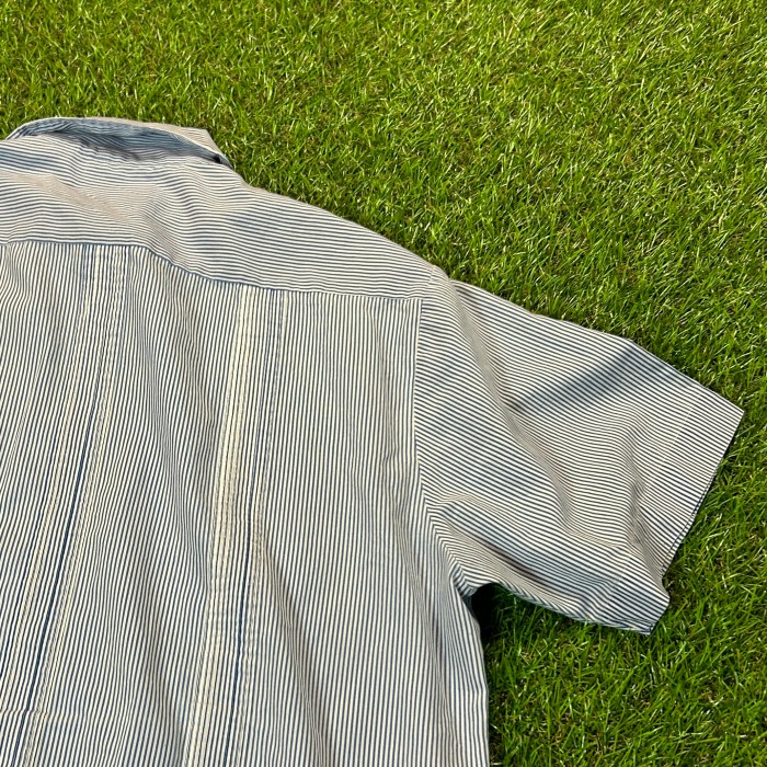 80s-90s Zip-Up Striped Guayabera Shirt / キューバシャツ メキシカン メキシコ Vintage ヴィンテージ 水色 ストライプ 刺繍 半袖 シャツ | Vintage.City Vintage Shops, Vintage Fashion Trends