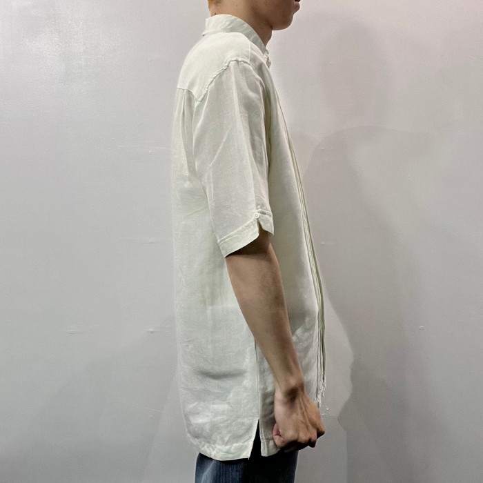 Old Embroidery Design S/S Shirt | Vintage.City 古着屋、古着コーデ情報を発信