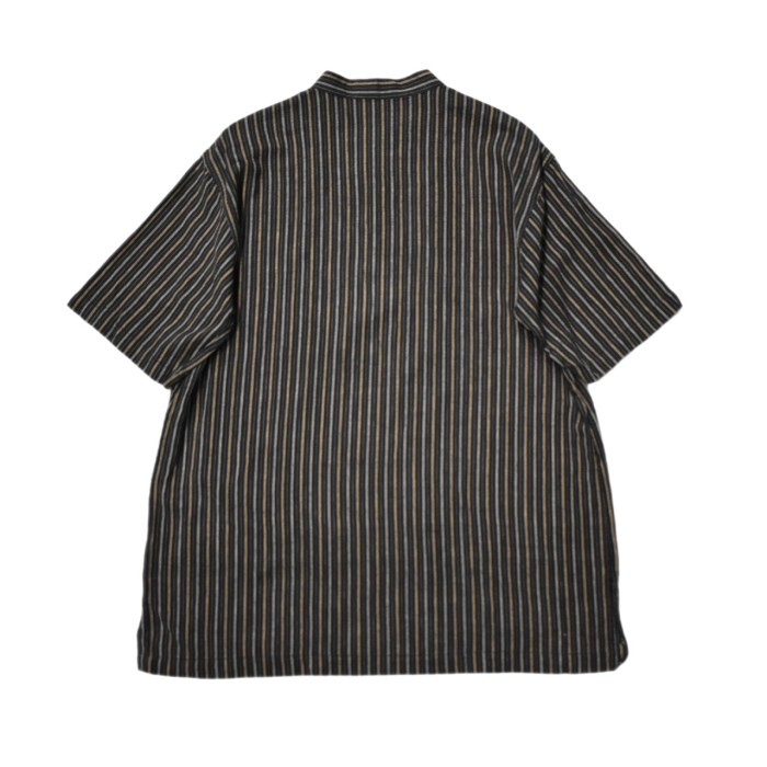 Old Stand Collar Stripe L/S Shirt | Vintage.City 빈티지숍, 빈티지 코디 정보