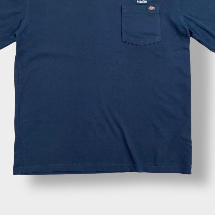 Dickies】Ford 企業系 企業ロゴ 刺繍ロゴ ロンT 長袖 ポケットTシャツ