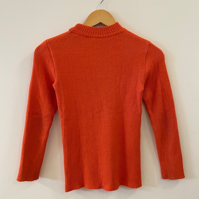 Stand up collar knit | Vintage.City 古着屋、古着コーデ情報を発信