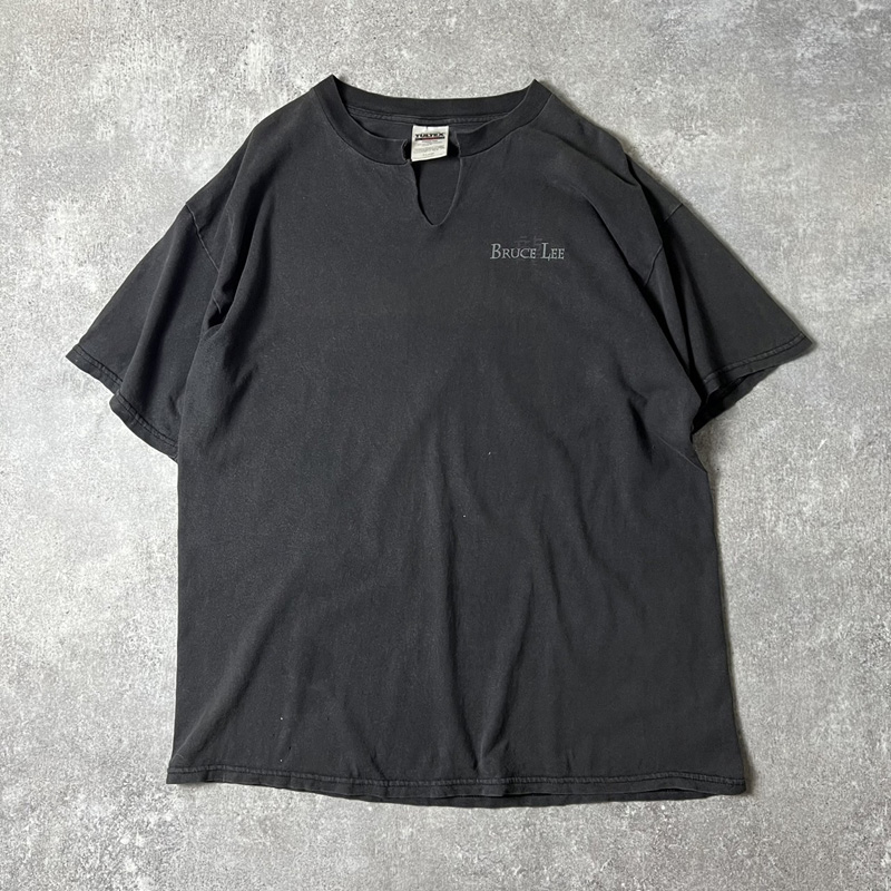 雰囲気系 90s ブルースリー 截拳道 プリント 半袖 Tシャツ XL / 90年代 ...