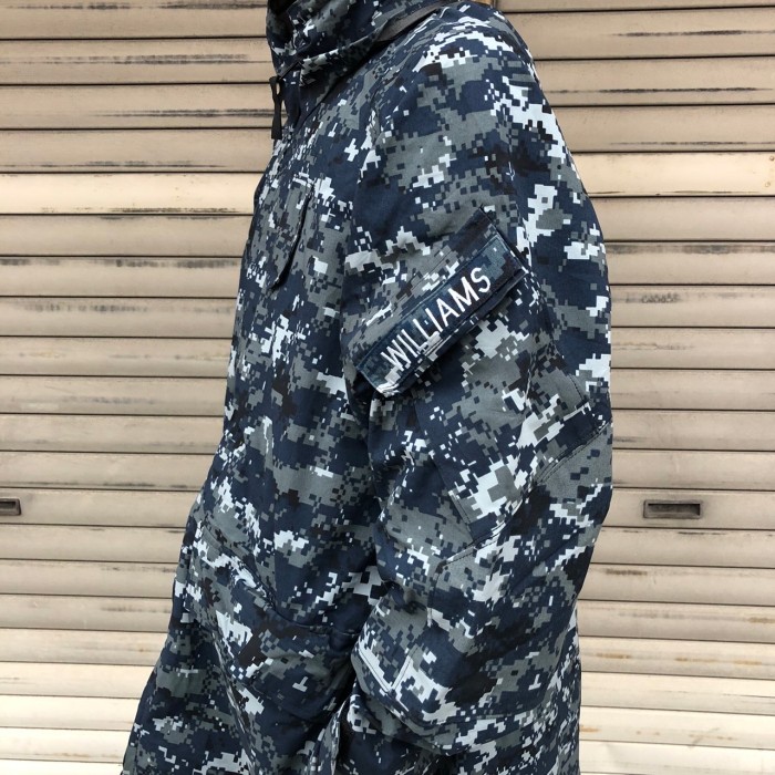 アメリカ海軍 上衣ブルーデジカモ NWU  32 XShort
