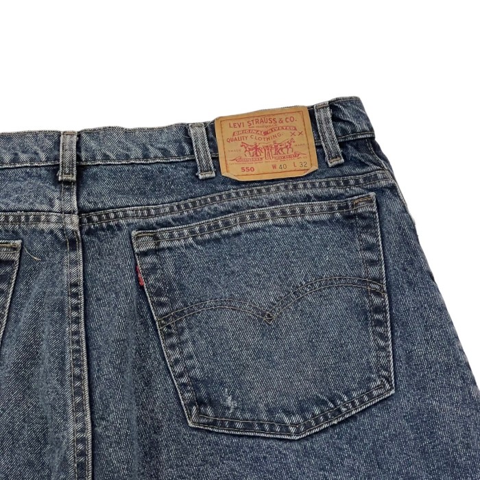 1990's Levi's 550 / wide denim short pants #B454 | Vintage.City Vintage Shops, Vintage Fashion Trends