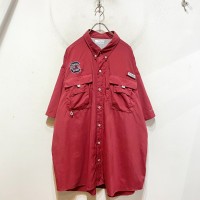 “Columbia PFG” S/S Fishing Shirt「RED」 | Vintage.City ヴィンテージ 古着
