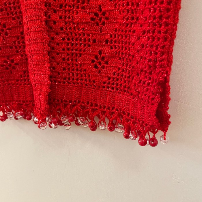 Lame yarn knit vest | Vintage.City 빈티지숍, 빈티지 코디 정보