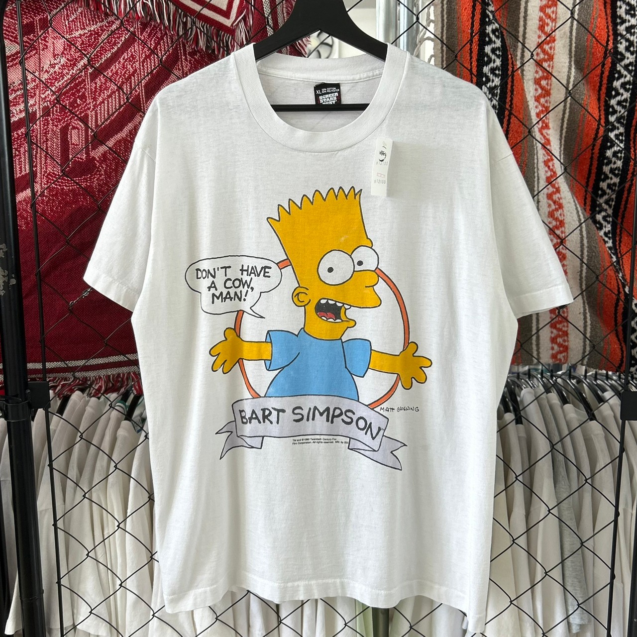 USA製 The Simpsons ヴィンテージTシャツ 世界一有名な家族 - ファッション
