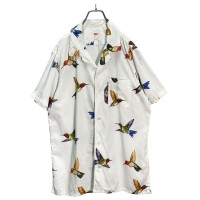Levi's S/S Hummingbird art design shirt | Vintage.City ヴィンテージ 古着