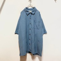 “BIG DOGS” S/S Silk Shirt | Vintage.City ヴィンテージ 古着