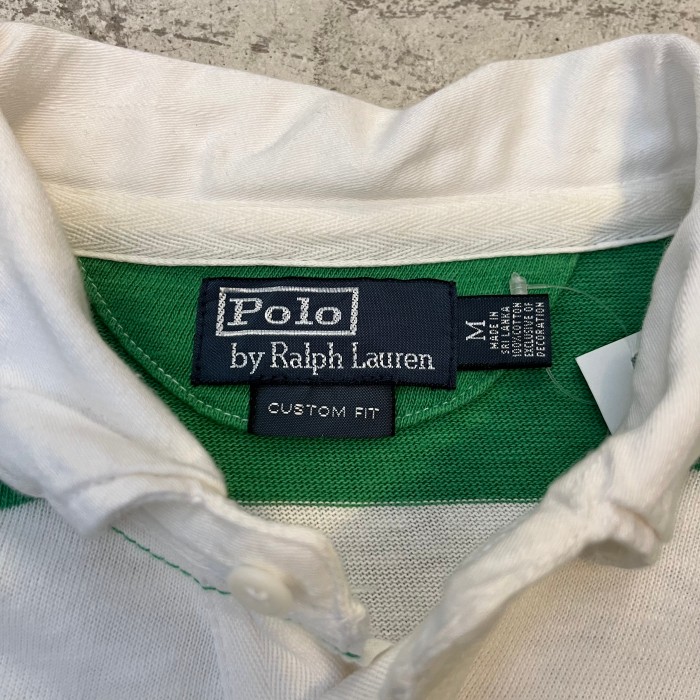 （Mサイズ）Polo by  Ralph Lauren rugby shirt | Vintage.City 빈티지숍, 빈티지 코디 정보