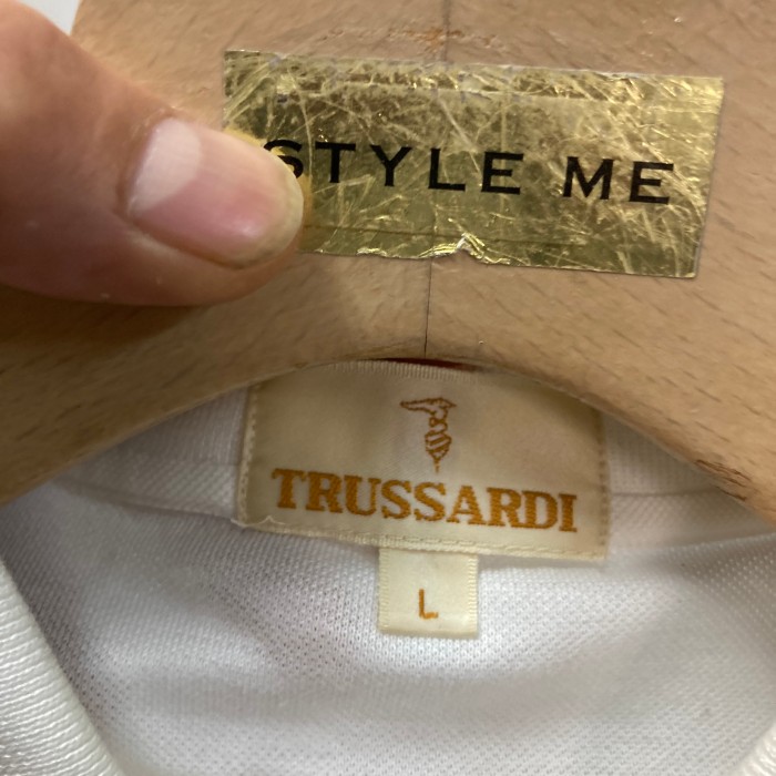 TRUSSARDI半袖 ポロシャツ　L | Vintage.City 古着屋、古着コーデ情報を発信
