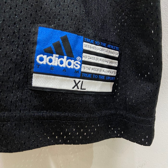 90s adidas ゲームメッシュTシャツ パフォーマンスロゴ ブラック XL | Vintage.City 빈티지숍, 빈티지 코디 정보