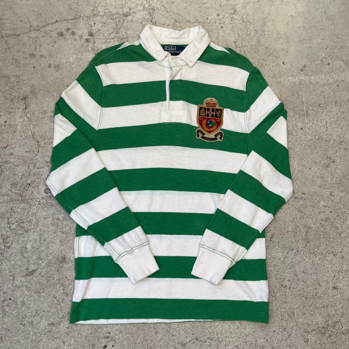 （Mサイズ）Polo by  Ralph Lauren rugby shirt | Vintage.City 古着屋、古着コーデ情報を発信