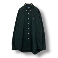 “Ralph Lauren” L/S One Point Shirt BLACK | Vintage.City ヴィンテージ 古着
