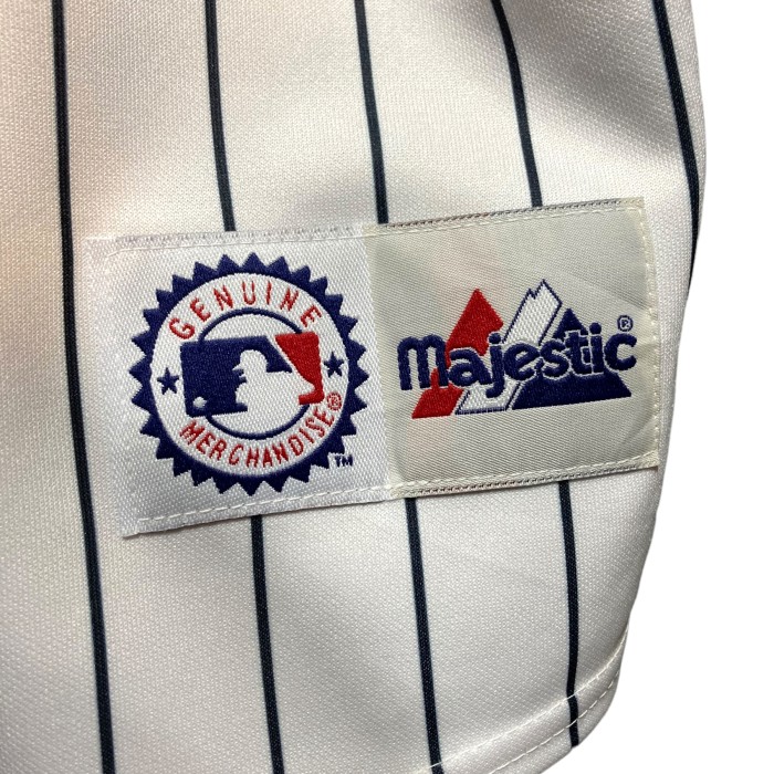 YANKEES ヤンキース Majestic MLB BASEBALL ベースボールシャツ ユニフォーム | Vintage.City 古着屋、古着コーデ情報を発信