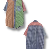 “Brooks Brothers” S/S Crazy Pattern Seersucker Shirt | Vintage.City ヴィンテージ 古着