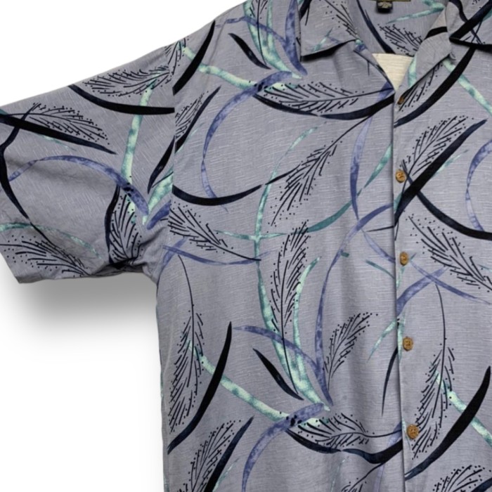 “Tommy Bahama” S/S Wheat Pattern Silk Shirt | Vintage.City 古着屋、古着コーデ情報を発信