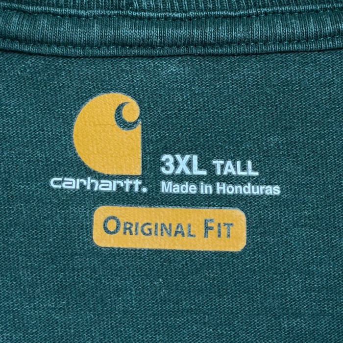 【Carhartt】3XL ビッグシルエット ポケットTシャツ ポケT カーハート 深緑 ディープグリーン US古着 | Vintage.City 古着屋、古着コーデ情報を発信