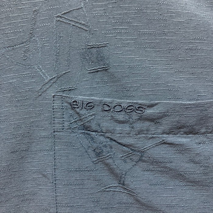 “BIG DOGS” S/S Silk Shirt | Vintage.City 古着屋、古着コーデ情報を発信