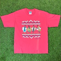90s Native American Girls T-Shirt / ネイティブ Vintage ヴィンテージ ピンク Tシャツ 半袖 アリゾナ | Vintage.City ヴィンテージ 古着