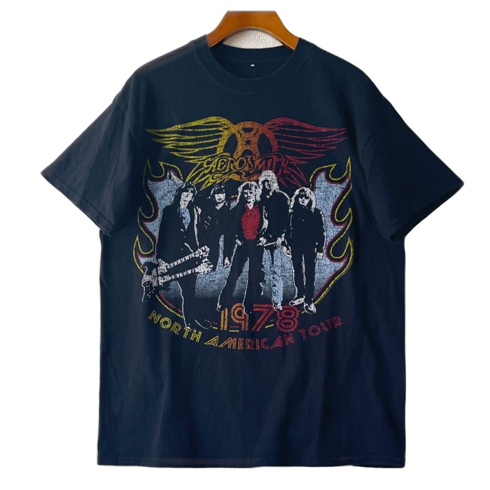エアロスミスAerosmith TシャツSバンドTロックT古着 - 記念品、思い出の品