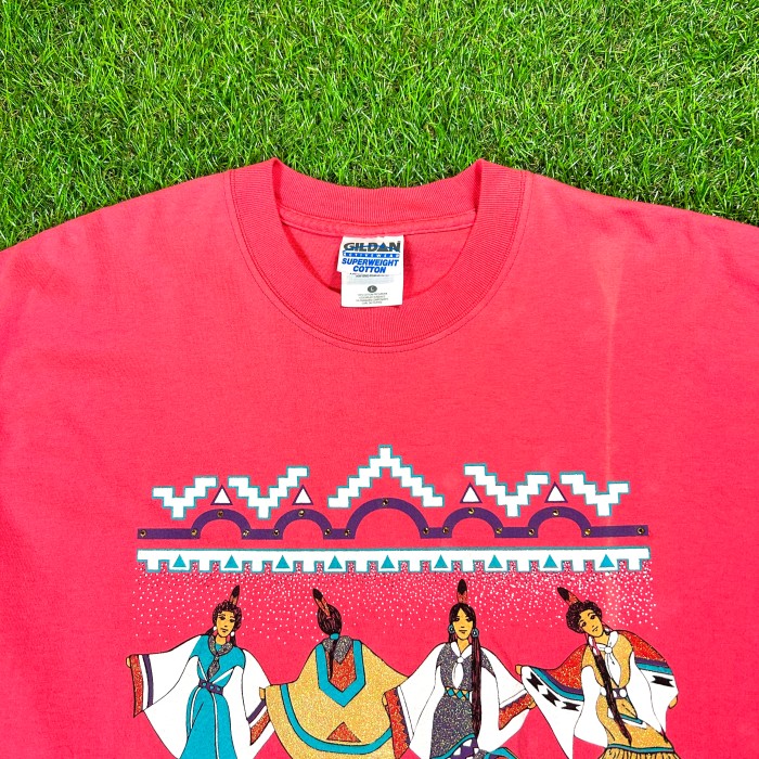 90s Native American Girls T-Shirt / ネイティブ Vintage ヴィンテージ ピンク Tシャツ 半袖 アリゾナ | Vintage.City Vintage Shops, Vintage Fashion Trends