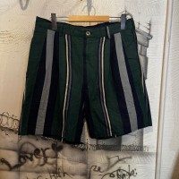 stripe design cotton shorts | Vintage.City ヴィンテージ 古着