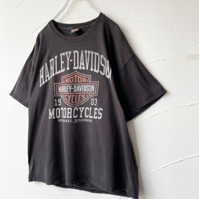 Harley-Davidson printed T-shirt ハーレーダビッドソン Tシャツ | Vintage.City Vintage Shops, Vintage Fashion Trends