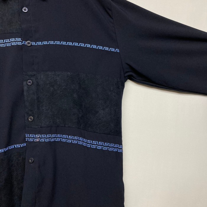 “NEW・GEN” L/S Switching Design Shirt | Vintage.City 古着屋、古着コーデ情報を発信