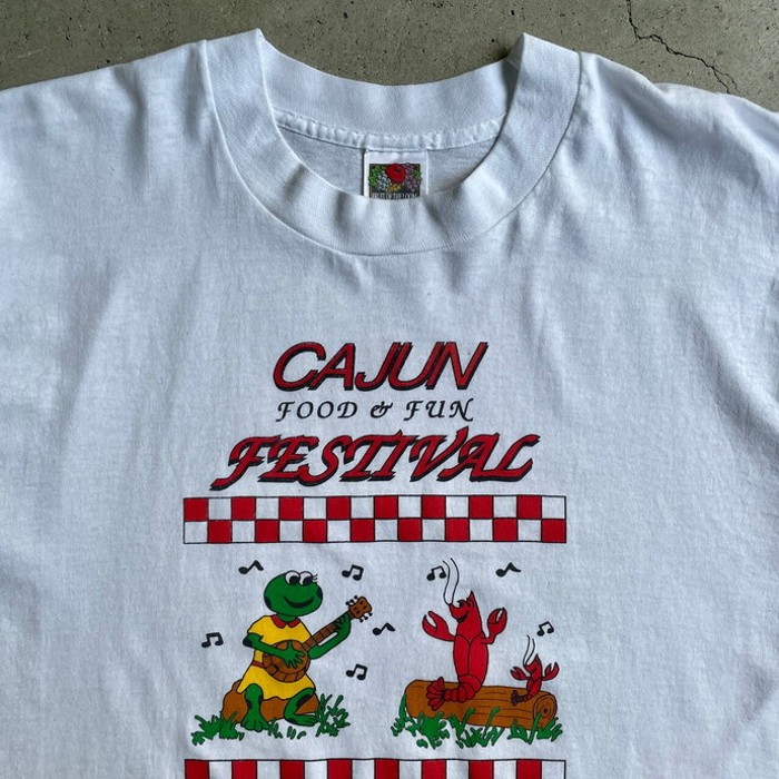 90年代 CAJUN FESTIVAL イベント アートプリント Tシャツ  メンズL | Vintage.City 빈티지숍, 빈티지 코디 정보