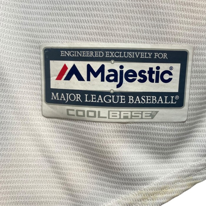 REDSOX レッドソックス Majestic MLB BASEBALL ベースボールシャツ ユニフォーム | Vintage.City 古着屋、古着コーデ情報を発信