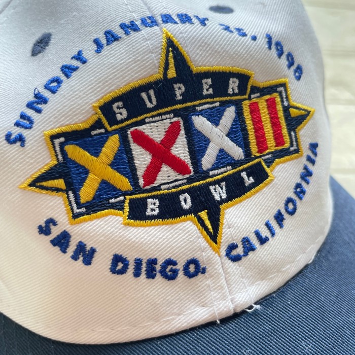 90's Logo7 Used Cap   super bowl                                                          古着　us古着　キャップ　スーパーボウル　90年代 | Vintage.City 빈티지숍, 빈티지 코디 정보