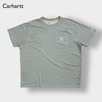 【Carhartt】2XL ビッグシルエット ワンポイント ポケットTシャツ ポケT カーハート FORCE ラグラン 半袖 夏物 US古着 | Vintage.City ヴィンテージ 古着