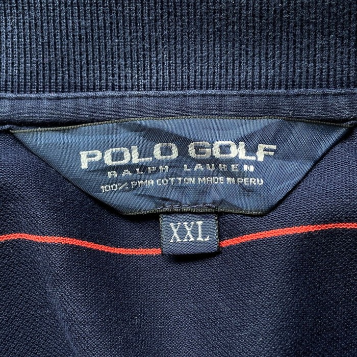 ビッグサイズ 90年代 ポロゴルフ ラルフローレン ピマコットン ボーダー ポロシャツ メンズ2XL | Vintage.City 古着屋、古着コーデ情報を発信