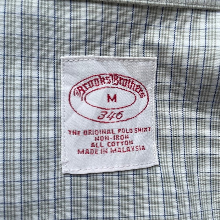 90年代 Brooks Brothers 346 ブルックスブラザーズ チェックシャツ メンズM | Vintage.City 古着屋、古着コーデ情報を発信