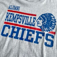90年代 USA製 KEMPSVILLE CHIEFS アメフト カレッジチームロゴ プリント Tシャツ メンズXL | Vintage.City ヴィンテージ 古着