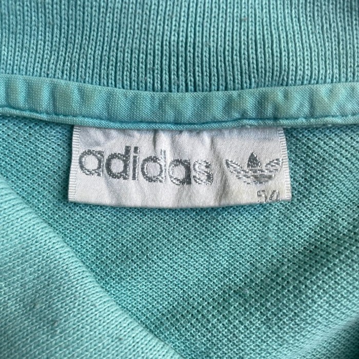 80～90年代 グッドカラー adidas アディダス 鹿の子 ワンポイントロゴ ポロシャツ メンズM相当 | Vintage.City 빈티지숍, 빈티지 코디 정보