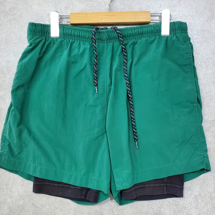 colous sport カラースポーツ ハーフパンツショート半ズボン 緑みどり | Vintage.City 古着屋、古着コーデ情報を発信