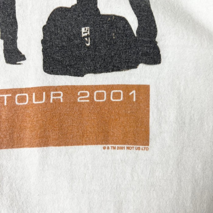 00s USA製 U2 オフィシャル 2001 Elevation ツアー プリント 半袖 Tシャツ L / 00年代 アメリカ製 オールド バンド バンT | Vintage.City 빈티지숍, 빈티지 코디 정보