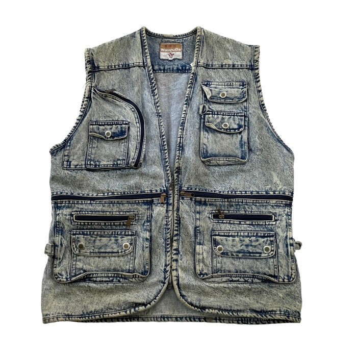1990's denim vest #B478 | Vintage.City 古着屋、古着コーデ情報を発信