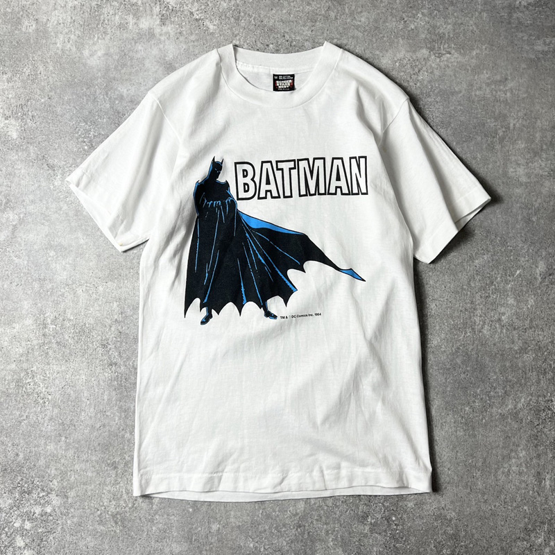 80s 90s USA製 バットマン オフィシャル プリント 半袖 Tシャツ M / 80 