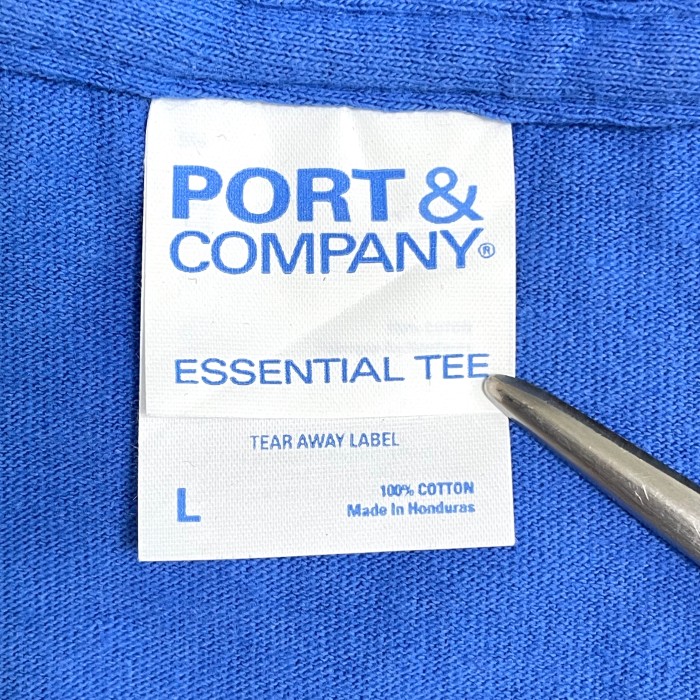 【PORT&COMPANY】3on3 バスケットボール Tシャツ ロゴ バックプリント ブルー basketball 半袖 夏物 US古着 | Vintage.City 古着屋、古着コーデ情報を発信